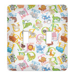 Animal Alphabet Light Switch Cover (2 Toggle Plate)