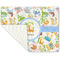 Animal Alphabet Linen Placemat - Folded Corner (single side)