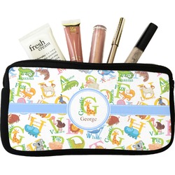 Animal Alphabet Makeup / Cosmetic Bag - Small (Personalized)