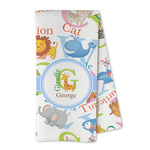 Animal Alphabet Kitchen Towel - Microfiber (Personalized)