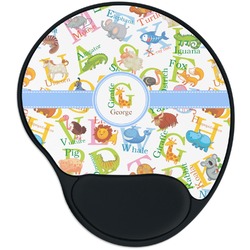 Animal Alphabet Mouse Pad with Wrist Support