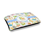 Animal Alphabet Outdoor Dog Bed - Medium (Personalized)