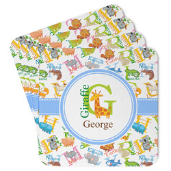 Animal Alphabet Paper Coasters (Personalized)