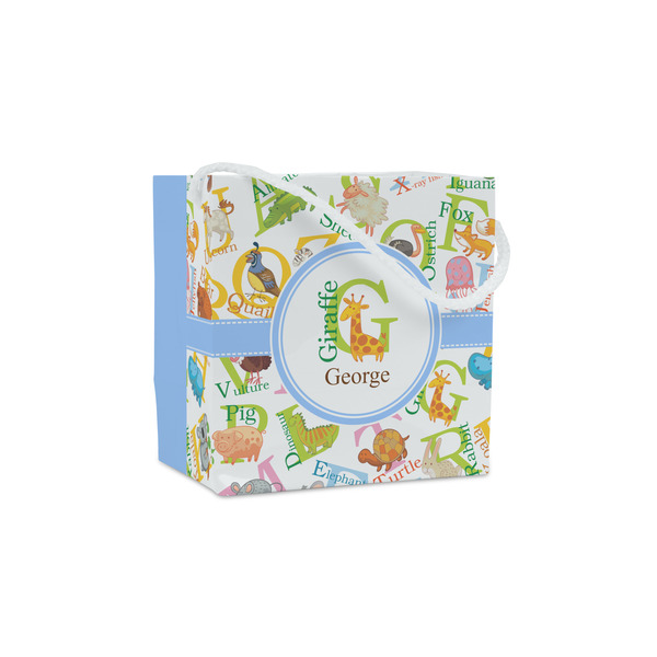 Custom Animal Alphabet Party Favor Gift Bags - Matte (Personalized)