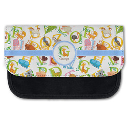 Animal Alphabet Canvas Pencil Case w/ Name or Text