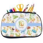 Animal Alphabet Neoprene Pencil Case - Medium w/ Name or Text