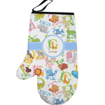 Animal Alphabet Left Oven Mitt (Personalized)