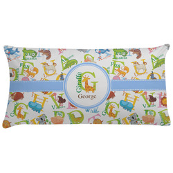 Animal Alphabet Pillow Case - King (Personalized)