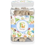 Animal Alphabet Dog Treat Jar (Personalized)