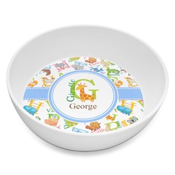 Animal Alphabet Melamine Bowl - 8 oz (Personalized)