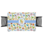 Animal Alphabet Tablecloth - 58"x58" (Personalized)