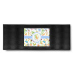 Animal Alphabet Rubber Bar Mat (Personalized)