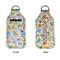 Animal Alphabet Sanitizer Holder Keychain - Large APPROVAL (Flat)