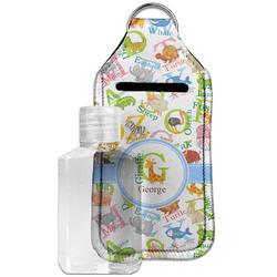 Animal Alphabet Hand Sanitizer & Keychain Holder - Large (Personalized)