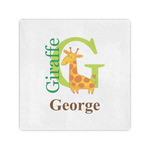 Animal Alphabet Standard Cocktail Napkins (Personalized)