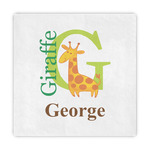 Animal Alphabet Decorative Paper Napkins (Personalized)