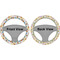 Animal Alphabet Steering Wheel Cover- Front and Back