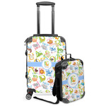 Animal Alphabet Kids 2-Piece Luggage Set - Suitcase & Backpack (Personalized)