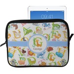 Animal Alphabet Tablet Case / Sleeve - Large (Personalized)