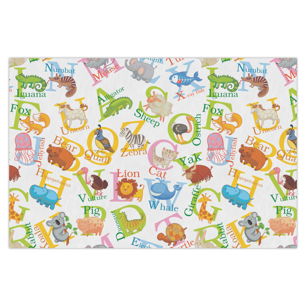 Custom Animal Alphabet X-Large Tissue Papers Sheets - Heavyweight