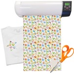 Animal Alphabet Heat Transfer Vinyl Sheet (12"x18")