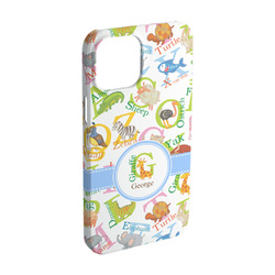 Animal Alphabet iPhone Case - Plastic - iPhone 15 Pro (Personalized)