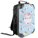 Rainbows and Unicorns Kids Hard Shell Backpack (Personalized)