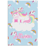 Rainbows and Unicorns Poster - Matte - 24x36 (Personalized)