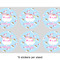 Rainbows and Unicorns 3" Multipurpose Round Labels - Sheet