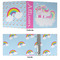 Rainbows and Unicorns 3 Ring Binders - Full Wrap - 3" - APPROVAL