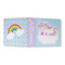 Rainbows and Unicorns 3 Ring Binders - Full Wrap - 3" - OPEN OUTSIDE