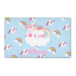 Rainbows and Unicorns 3' x 5' Indoor Area Rug (Personalized)