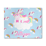 Rainbows and Unicorns 8' x 10' Indoor Area Rug (Personalized)