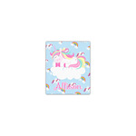 Rainbows and Unicorns Canvas Print - 8x10 (Personalized)