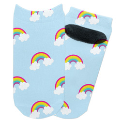 Rainbows and Unicorns Adult Ankle Socks