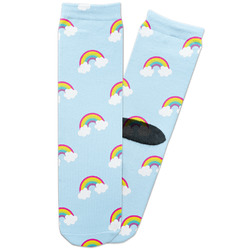 Rainbows and Unicorns Adult Crew Socks