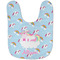 Rainbows and Unicorns Baby Bib - AFT flat