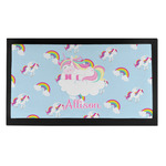 Rainbows and Unicorns Bar Mat - Small (Personalized)