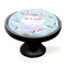 Rainbows and Unicorns Black Custom Cabinet Knob (Side)