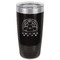 Rainbows and Unicorns Black Polar Camel Tumbler - 20oz - Front