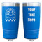 Rainbows and Unicorns Blue Polar Camel Tumbler - 20oz - Double Sided - Approval