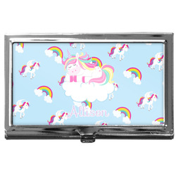 Rainbows and Unicorns Business Card Case