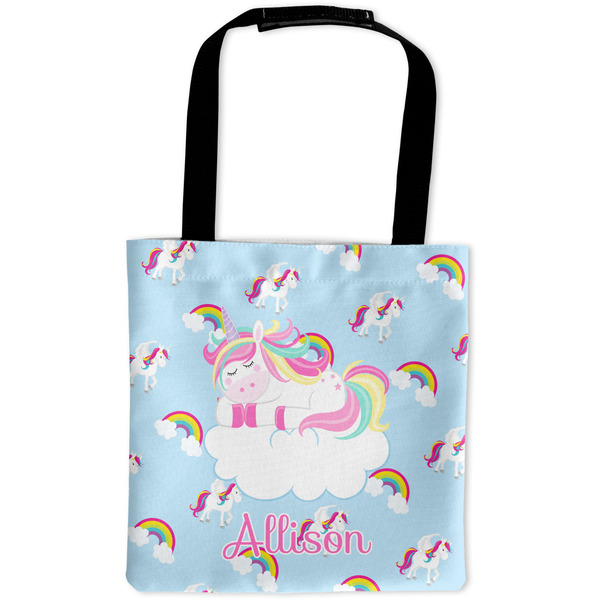 Custom Rainbows and Unicorns Auto Back Seat Organizer Bag w/ Name or Text