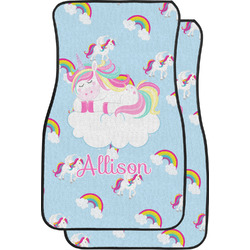 Rainbows and Unicorns Car Floor Mats (Personalized)