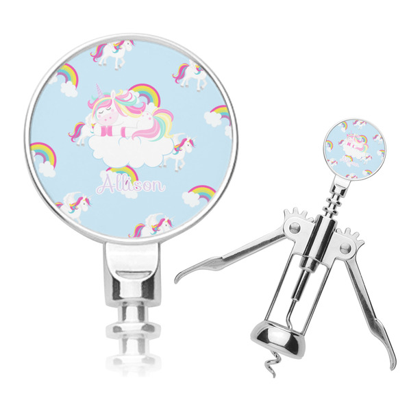 Custom Rainbows and Unicorns Corkscrew (Personalized)