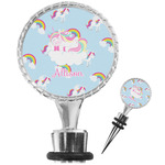 Rainbows and Unicorns Wine Bottle Stopper (Personalized)