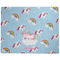 Rainbows and Unicorns Dog Food Mat - Large without Bowls