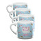 Rainbows and Unicorns Double Shot Espresso Mugs - Set of 4 Front