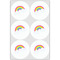 Rainbows and Unicorns Drink Topper - XLarge - Set of 6