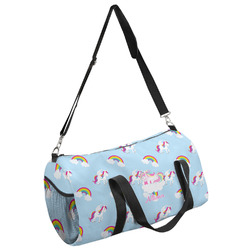 Rainbows and Unicorns Duffel Bag - Large w/ Name or Text